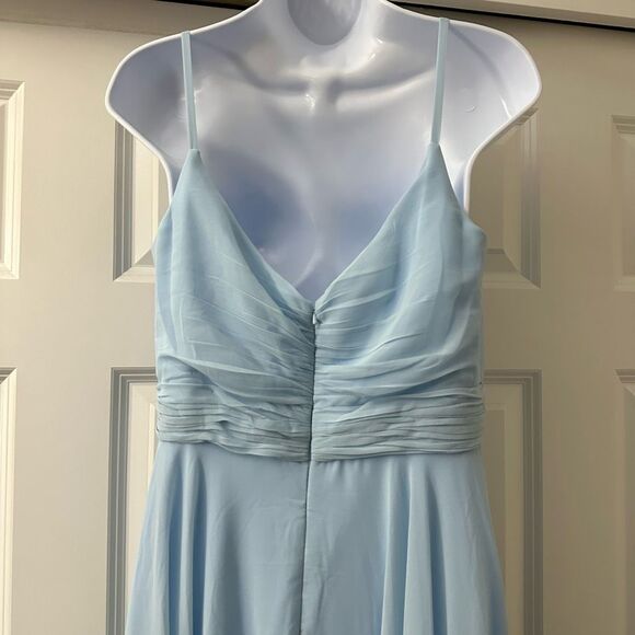 MAC DUGGAL Women's Ieena Sleeveless Asymmetrical Gown size 8 - Picture 7 of 11